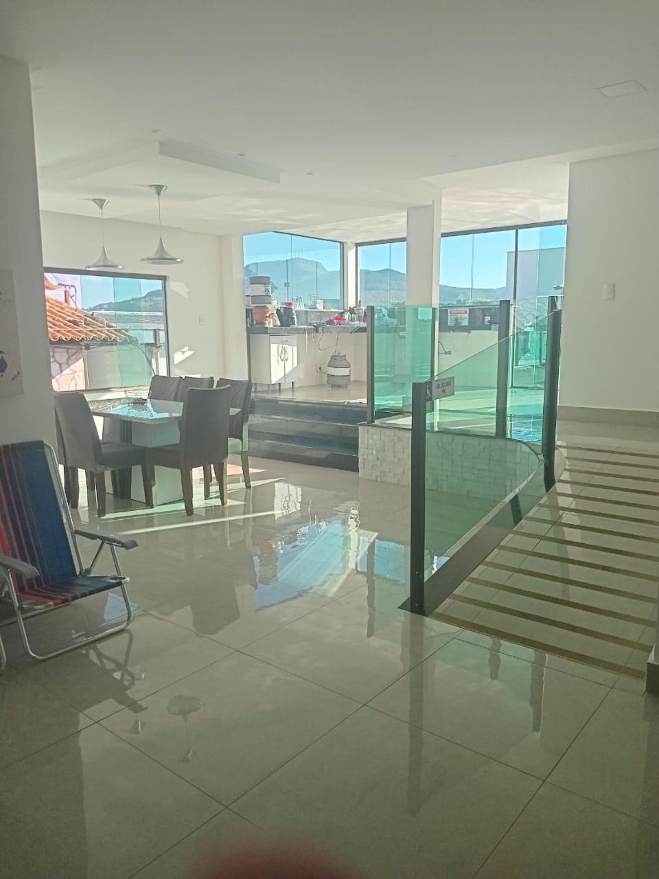 Recanto Brenda - Casa Luxo Capitolio Com Vista Pro Lago, Escarpas E Morrochapeu Extérieur photo